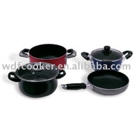 6 pcs Aluminium Non-Stick cookware