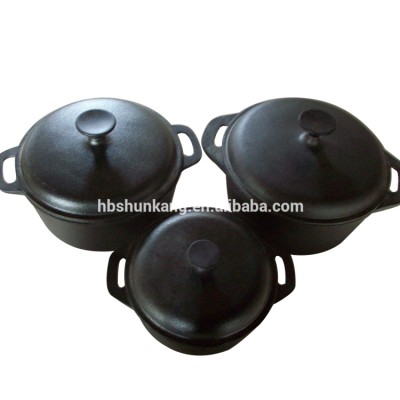 cast iron cookware / cast iron dutch oven