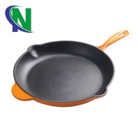 Cast Iron 12" Frypan Hotsale Skillet Enamelled Cast Iron Pans