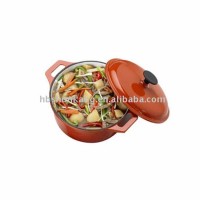 2018 best selling cast iron enameled casserole