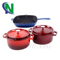 cast iron cookware hot sale casserole and cooking pot